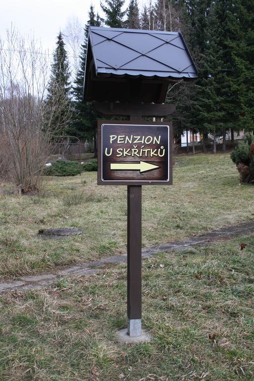 Penzion U Skritku Horní Bečva Exteriör bild