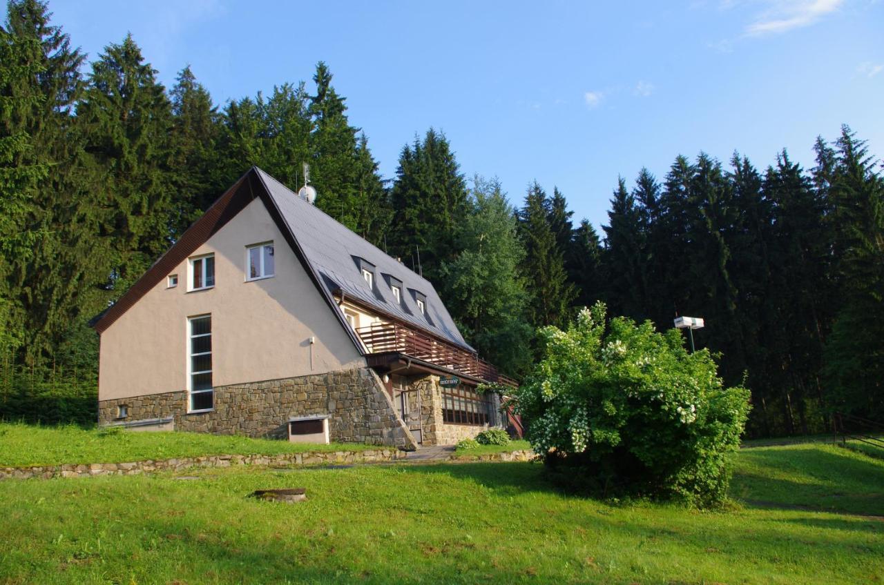 Penzion U Skritku Horní Bečva Exteriör bild
